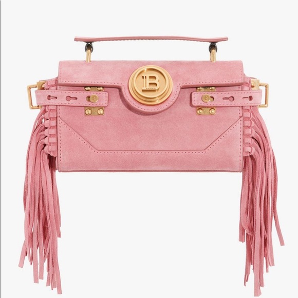 Balmain Handbags - 💥SOLD!💥 BALMAIN B-BUZZ BAGUETTE SUEDE BAG